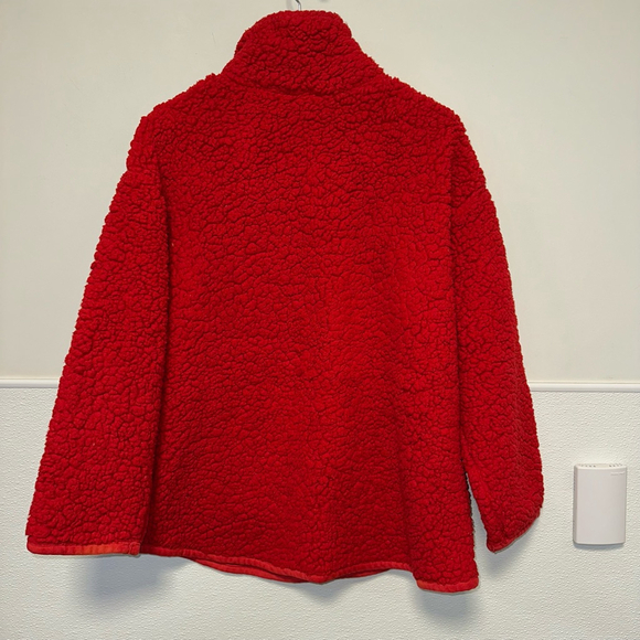 Ruby Rd. Road Women’s Pullover Fleece Sweatshirt Size L Red 100% Polyester - Picture 2 of 11
